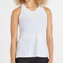 Spanx  Perforated White Racerback Tank Top Tee Size Large Photo 0