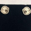 Nintendo Super Mario Boo Wood Stud Earrings Photo 0