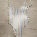 Vitamin A 💕💕 Yasmeen One Piece Swimsuit ~ Palm Springs Stripe 6 Small S NWT Photo 7