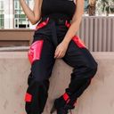 I am gia I.AM.GIA Imperator Vinyl Jogger Pants Photo 1