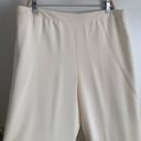 Lafayette 148  NY Wide Leg Trousers pants ivory fully  lined size 14 Photo 5