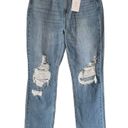 Cello J2  High Rise Straight Distressed Jeans Size 28 Photo 1