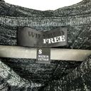 Wilfred  Free Aritzia Black Hooded Lightweight Open Back Oversized Knit Top S Photo 4