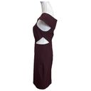 AQ/AQ  Mulberry Aura Dress Cutout Sheath Party Cocktail Womens Size US 6 Photo 6