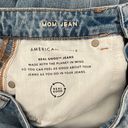 American Eagle  Womens Mom Straight Jeans Distressed Light Wash Blue Size 2 Reg Photo 7