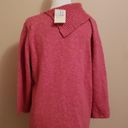 Christopher & Banks 25.  coral knit sweater size medium Photo 3