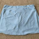 Nike VTG Gray Tag  Fit Dry Light Blue Tennis Sport Skort Size L (12-14) Photo 5