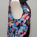 Nba  Chicago Bulls floral sleeveless hoodie size large Photo 1