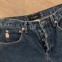 GUESS VINTAGE VTG 90s  Jeans Size 27 Straight Dark Wash Photo 3