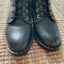 ZARA Studded Combat Boots Photo 3