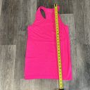 Zyia  hot pink workout top nylon blend activewear details throughout spring - M Photo 8