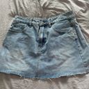 Denim Mini Skirt Size M Photo 1