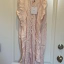 L'Academie L’Academie The Romane Maxi Dress in Primrose Pink Photo 6