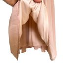 Boohoo  Light Pink Flutter Sleeve V Neck Midi Dress Size 6 Photo 5