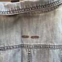 DKNY Vintage  Denim Jacket Small Y2K Button Up Stonewash Blue Trucker Womens Photo 3