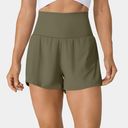 Halara  Super High Waisted Back Pocket Yoga Shorts L New Photo 0