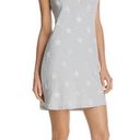 Current/Elliott Current Elliott Women 0 The Beatnik Star Print Sleeveless Dress Pale Teal White Photo 6