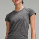 Lululemon Gray Swiftly Tech Short Sleeve Photo 0