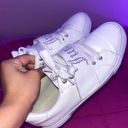 Juicy Couture Y2K white  rhinestone strap lace up sneakers Photo 2