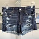 American Eagle  distressed high rise stretch shorts Photo 0