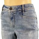 J.Jill  Light Wash High Waist Cropped Smooth Fit Denim Jeans Photo 3