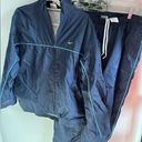 Nike  Vintage 90s 2-Piece Waterproof Navy Track Suit Photo 0