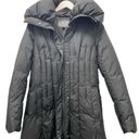 Cole Haan  Premium Down Coat Super Warm Long Black Winter Puffer Women’s Sz Small Photo 7