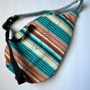 KAVU Striped Bag Beach Mountain Photo 1