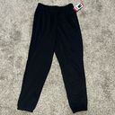 FILA  Women’s French Terry Cloth Black Elastic Waist Joggers Medium Photo 1