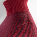 Lands'End MWOT  women's cashmere red turtleneck sweater, size XS Photo 3