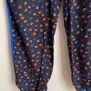 Madewell Prairie Posies Track Trousers In Prairie Floral True Black Photo 9