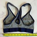 Tommy Hilfiger Gray And Blue Unlined Sports Bra Size Small Photo 4