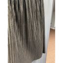 St. John  Foiled Pleated Jersey Skirt Collection large  NWOT b49 Photo 4