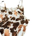 We Wore What  Danielle One Piece Cowhide Swimsuit Bathing Suit Size XS Women's Photo 9