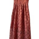 ASTR The Label Lace A-line Midi Cocktail Dress Mauve Rose Pink Size Photo 7