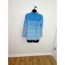 L.L.Bean  Women's Soft Cotton Polo Shirt Classic Stripe Size Small Pullover Photo 5