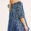 Free People  JET SET MINI DRESS IN INDIGO COMBO SIZE XS Photo 11