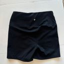 Black High Waisted Biker Shorts Photo 4