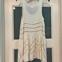 Free People Off White Trapeze Tunic Dress Photo 3