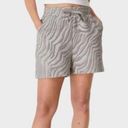 Sweaty Betty  Organic Cotton Animal Print Athletic Shorts French Terry Photo 0