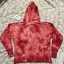 Zoozatz NWT Indiana University Tie Dye Hoodie Sweatshirt Size Small Photo 6