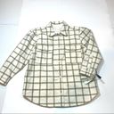 Treasure & Bond  Plaid Puff Sleeve Shirt Jacket Photo 5