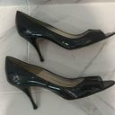 Brian Atwood  patent leather peep toe heels Photo 0