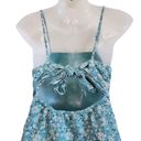 American Eagle  Ditsy Floral Spaghetti Strap Cutout Tie Back Mini Dress Sz Small Photo 4