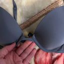 PINK - Victoria's Secret Victoria secret 36C dark grey satin push up adjustable bra Photo 4