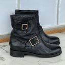 Jimmy Choo  Youth biker ankle boots 38 7.5 Photo 0