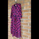 Monsoon  Gabby Geo Print Shirt Dress size 8 Photo 9