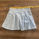 American Eagle  Pleated School Girl Mini Skirt Light Blue 8 Cotton Photo 7