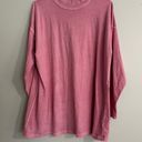 Free People Be Free Oversized Long Sleeve Tee Photo 1