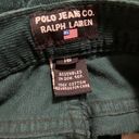 Ralph Lauren Vintage 90s Dark Green Corduroy Pants Photo 4